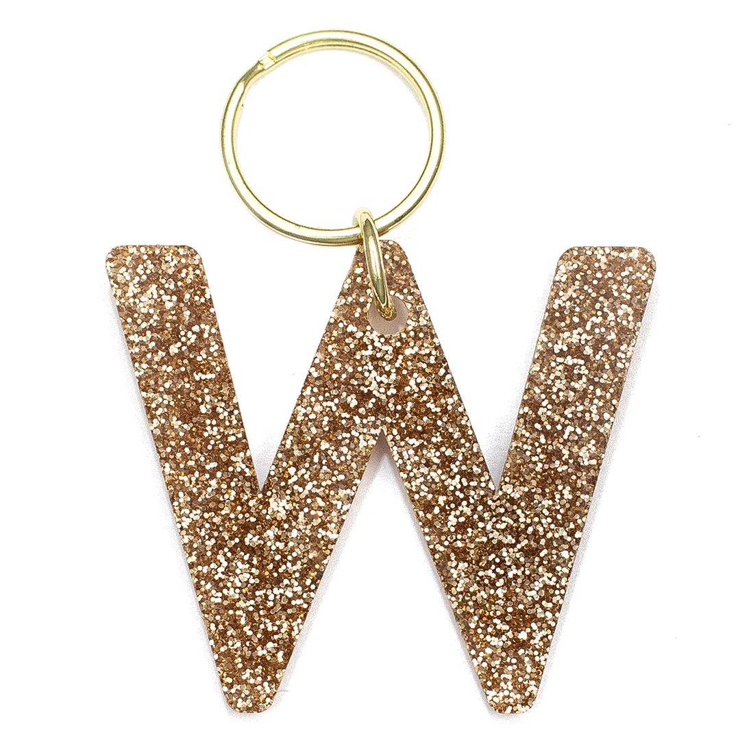 Glitter Initial Keychain (FINAL SALE) - Image 22