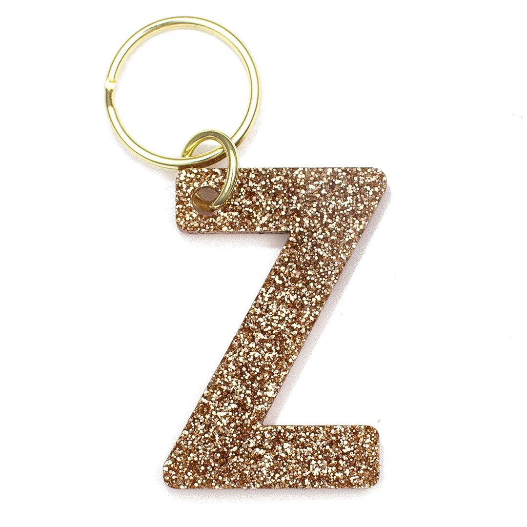 Glitter Initial Keychain (FINAL SALE) - Image 24