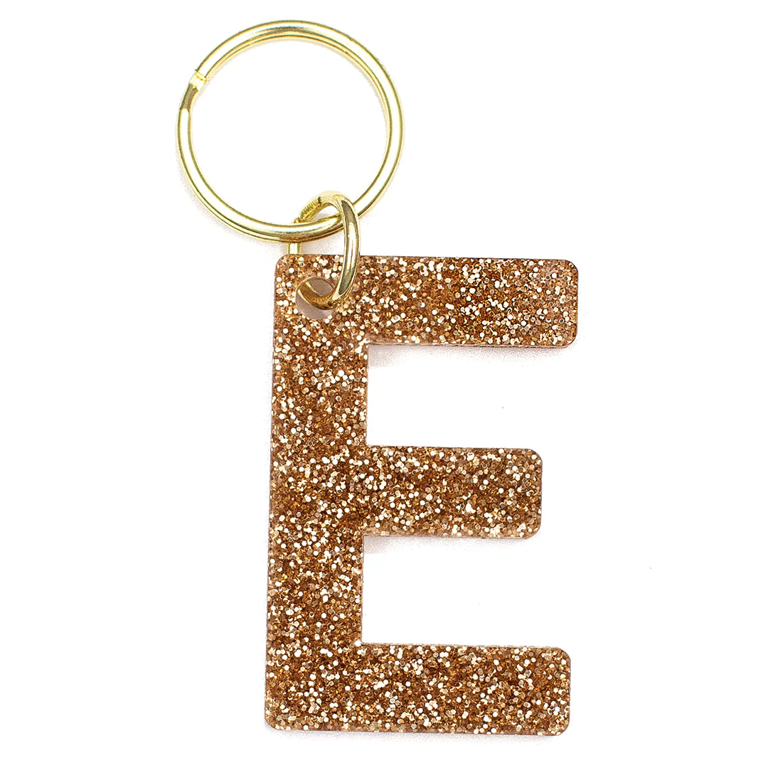 Glitter Initial Keychain (FINAL SALE) - Image 5