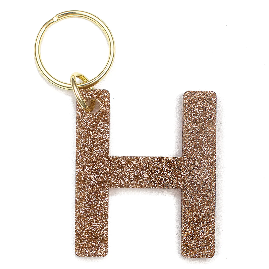Glitter Initial Keychain (FINAL SALE) - Image 8