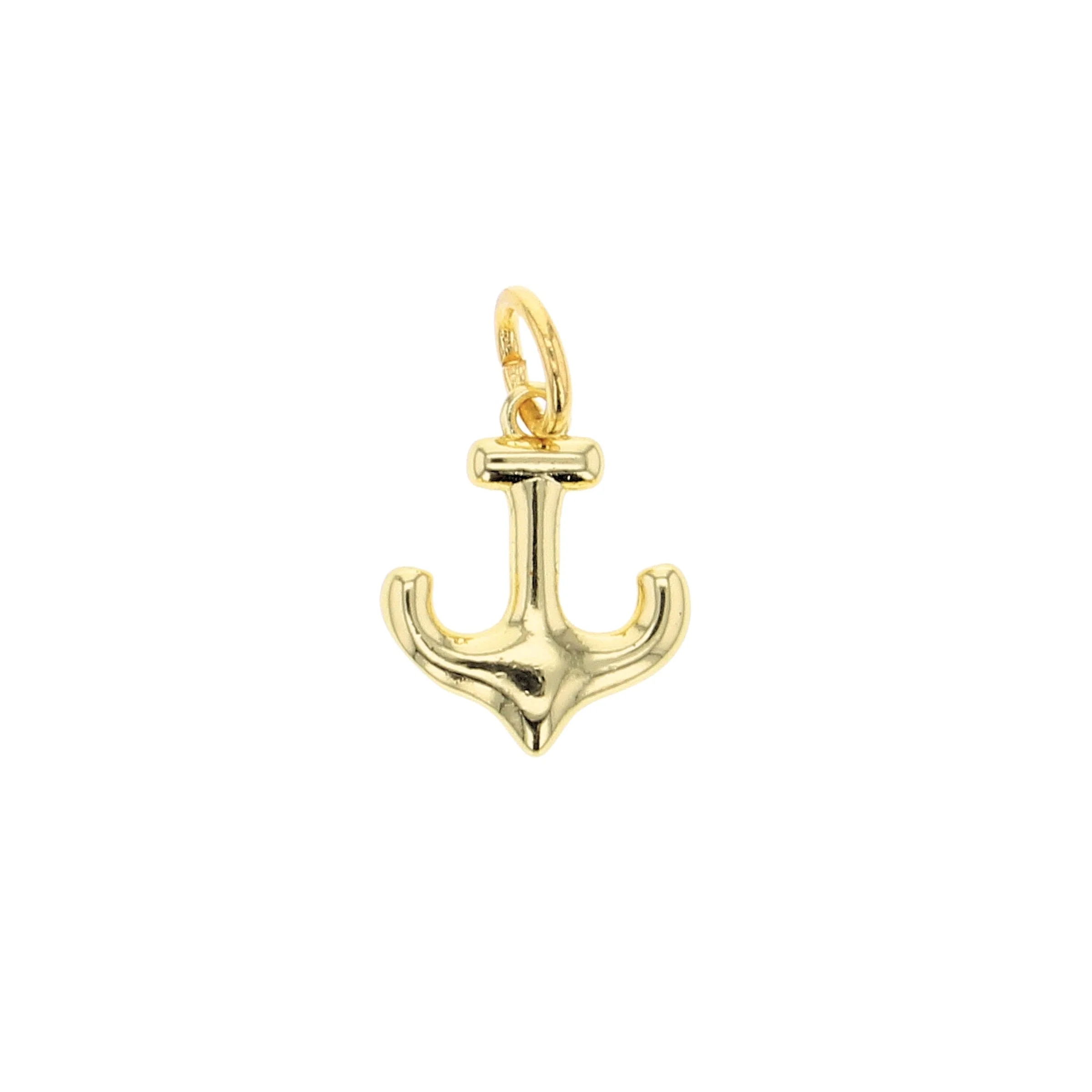 Gold Anchor Charm