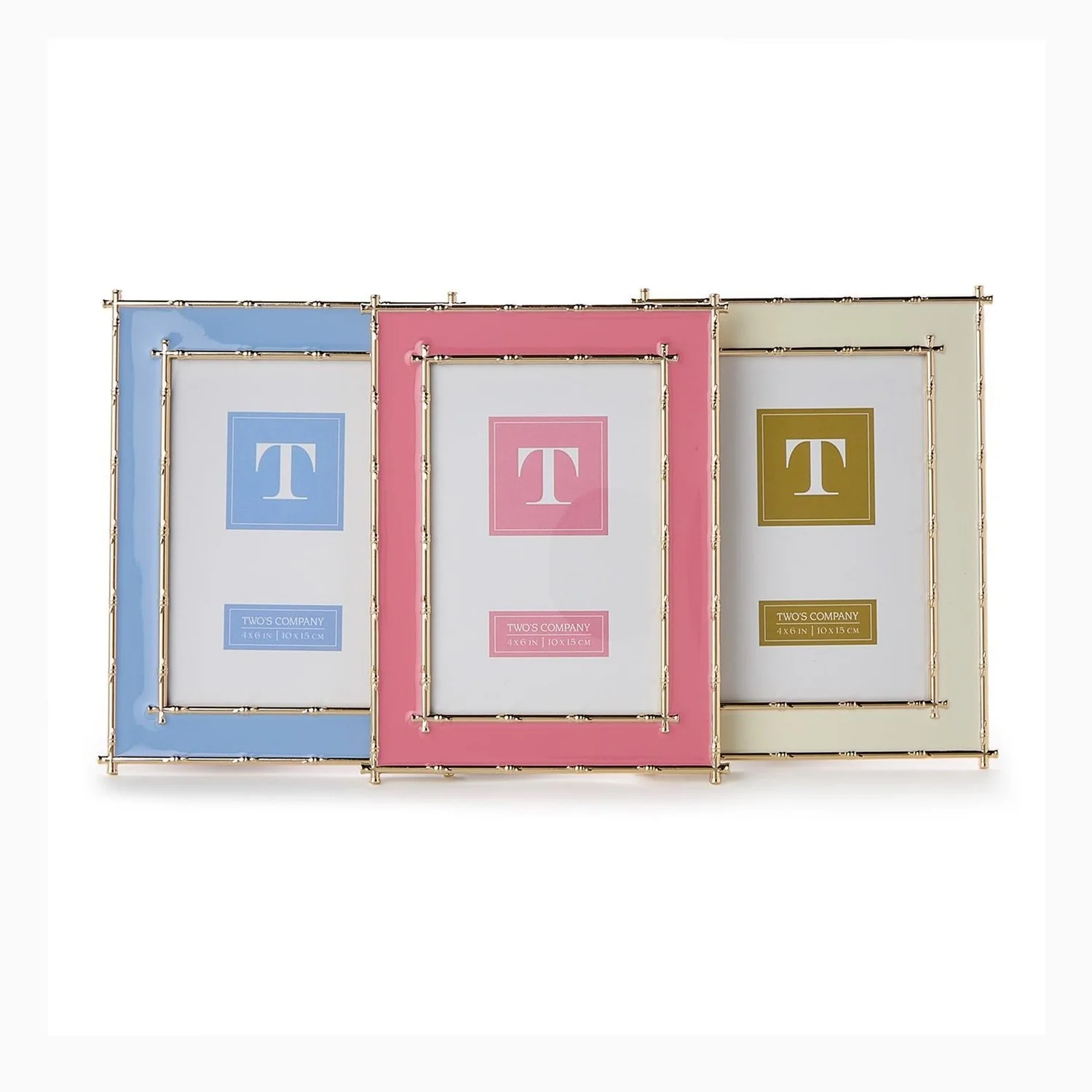 Gold Bamboo Edge Frame 4x6