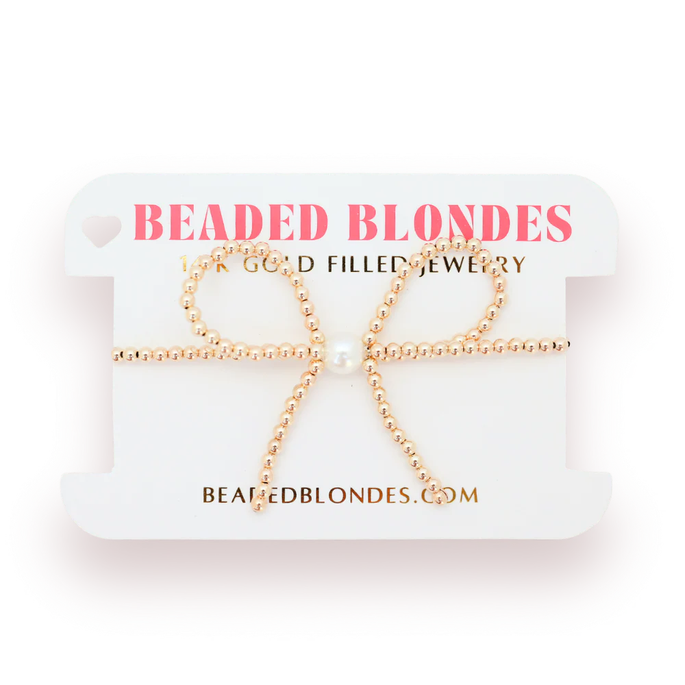 Gold Bow Bracelet - Image 2