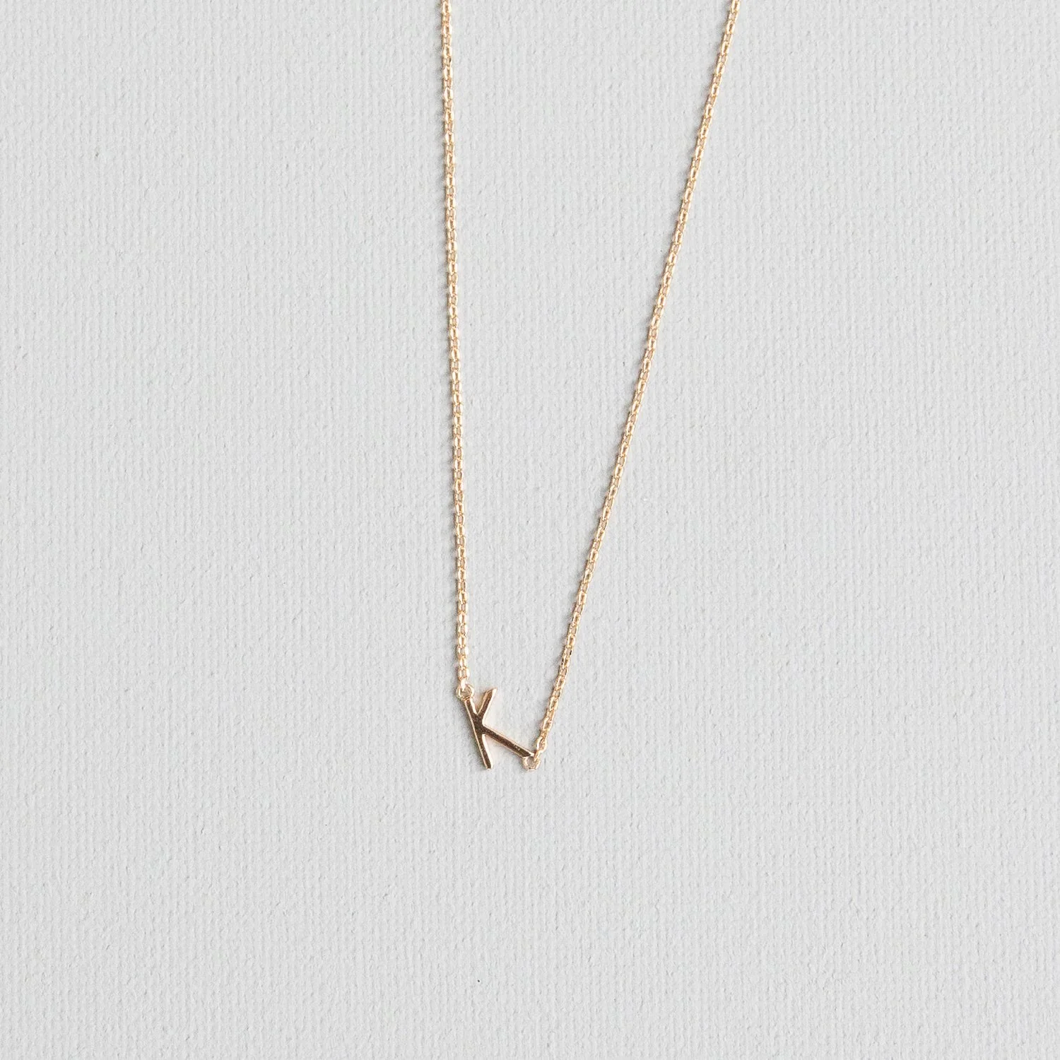 Gold Initial Necklace (FINAL SALE) - Image 10