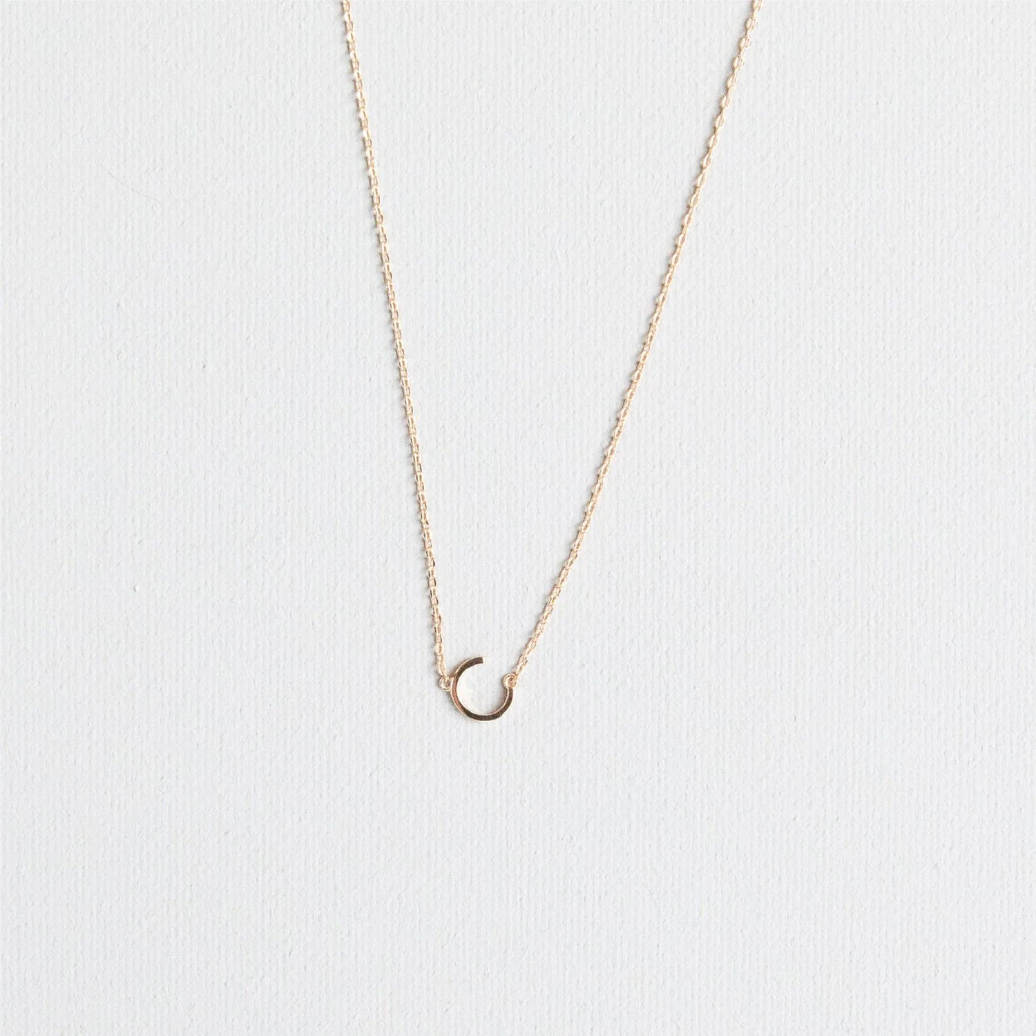 Gold Initial Necklace (FINAL SALE) - Image 3