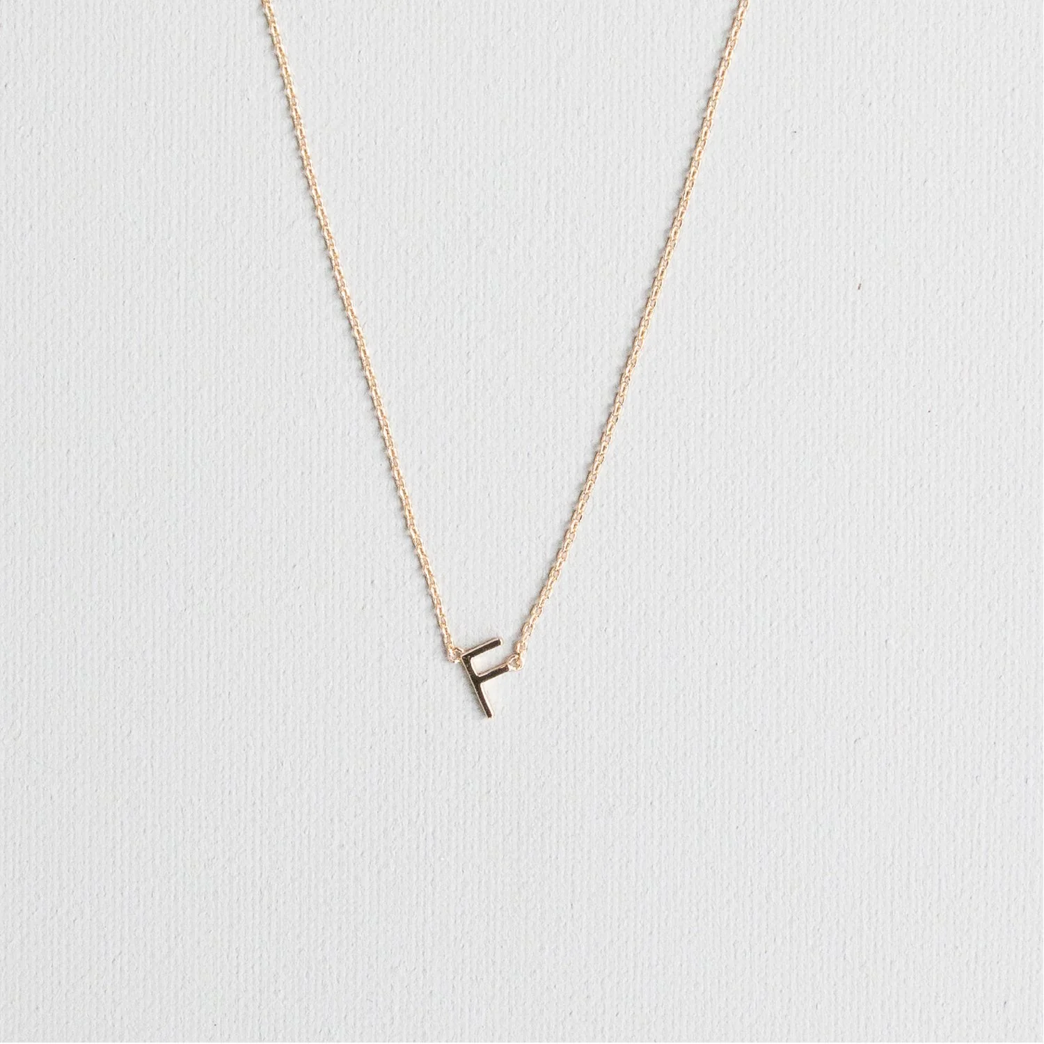 Gold Initial Necklace (FINAL SALE) - Image 6