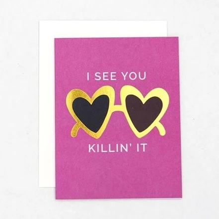 Greeting Card - Killing It