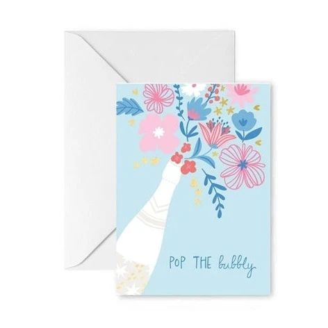 Greeting Card - Pop the Bubbly