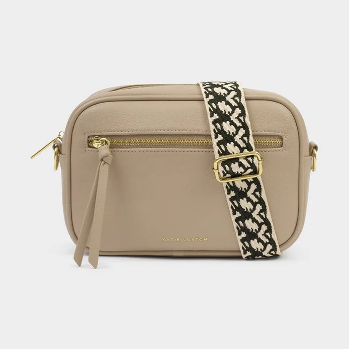 Hallie Crossbody Bag - Light Taupe