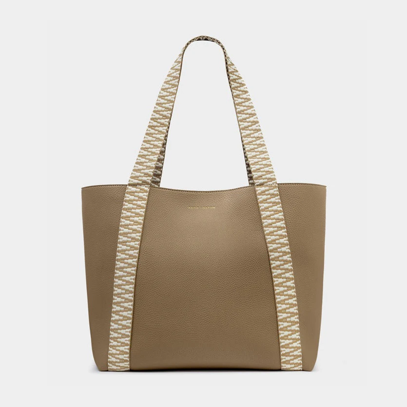 Hallie Tote Bag - Taupe