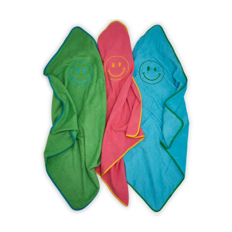 Happy Hooded Towel (FINAL SALE)