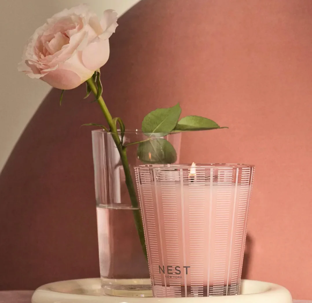 Himalayan Salt & Rosewater Classic Candle - Image 2
