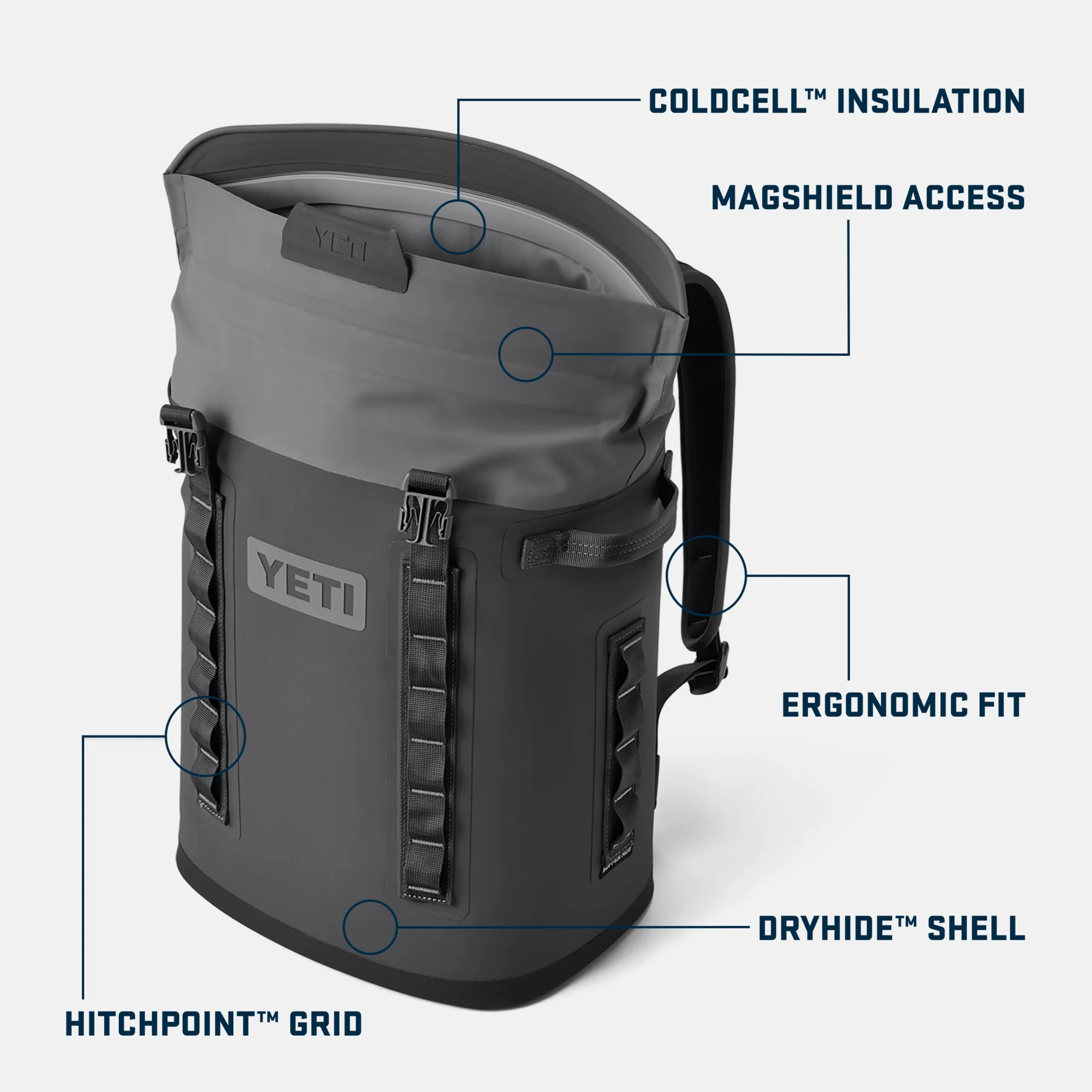 Hopper Backpack M20 - Olive/ Black - Image 3