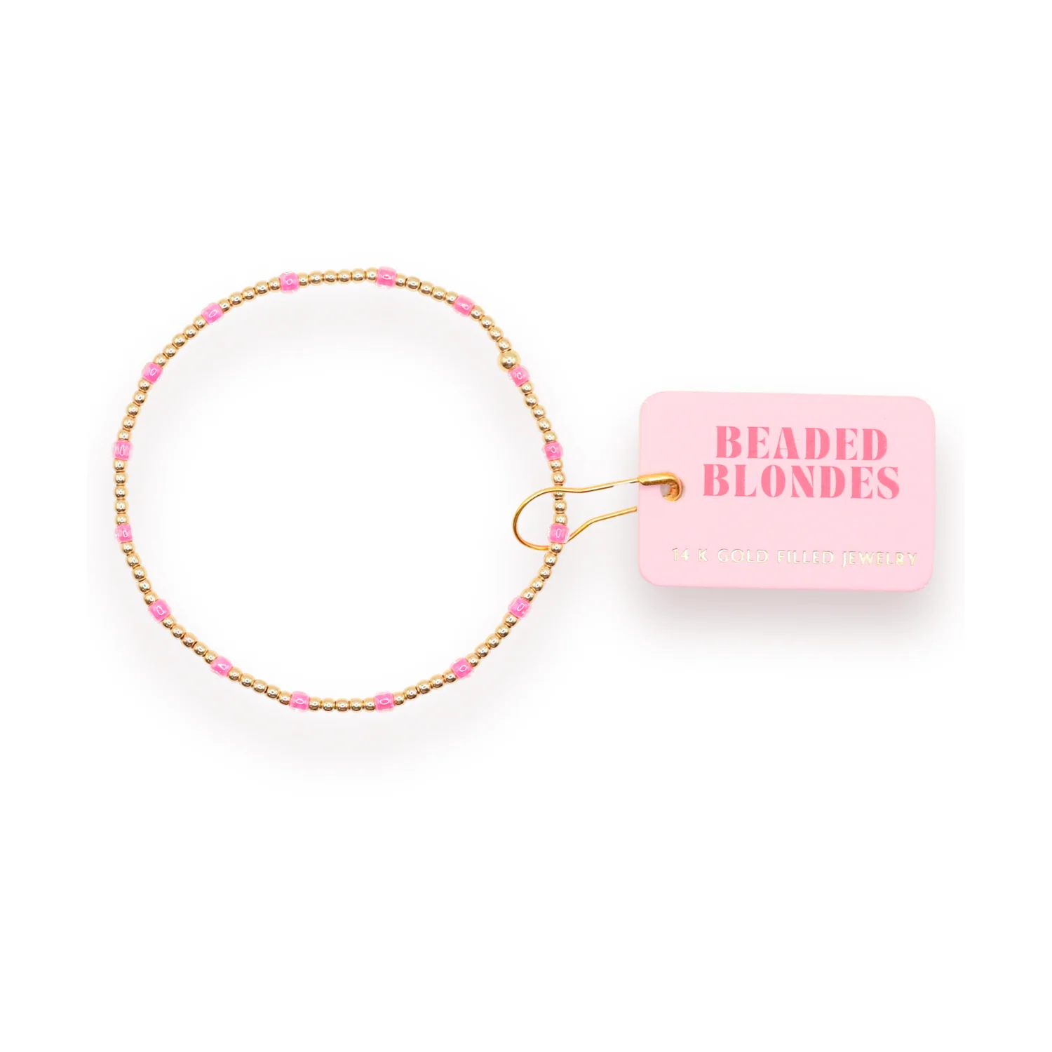 Hot Pink Dainty Poppi Bracelet