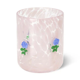 Hydrangeas Charmed Juice Glass 17oz