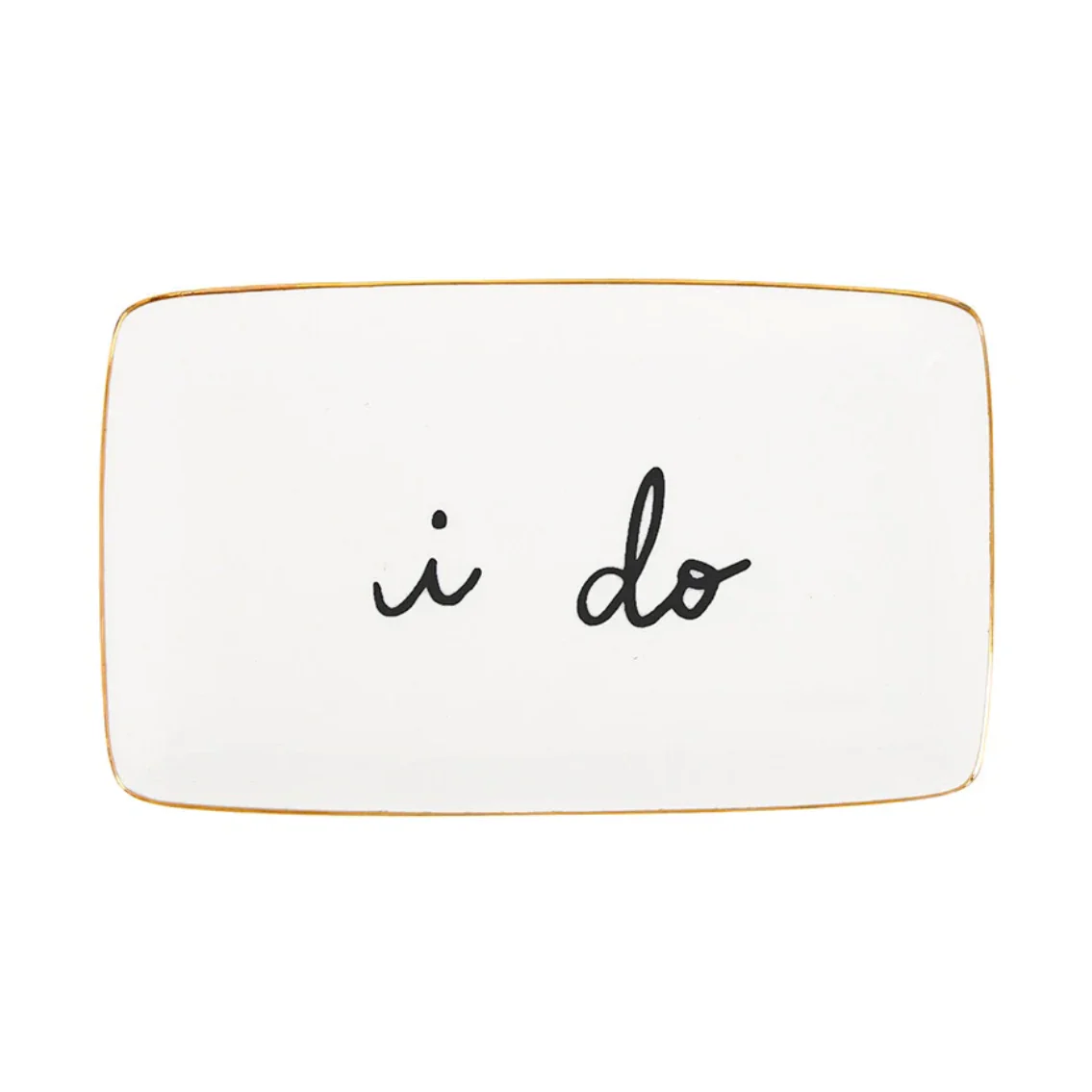 I Do Ceramic Tray