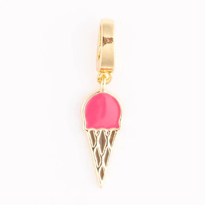 Ice Cream Cone Charm