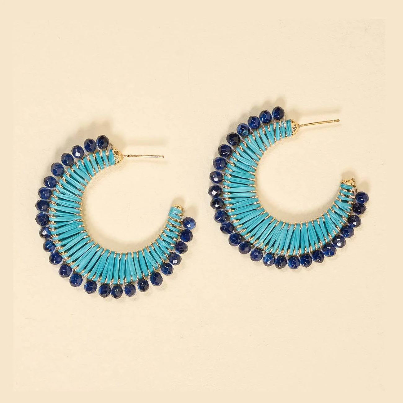 It Girl Earrings - Blue