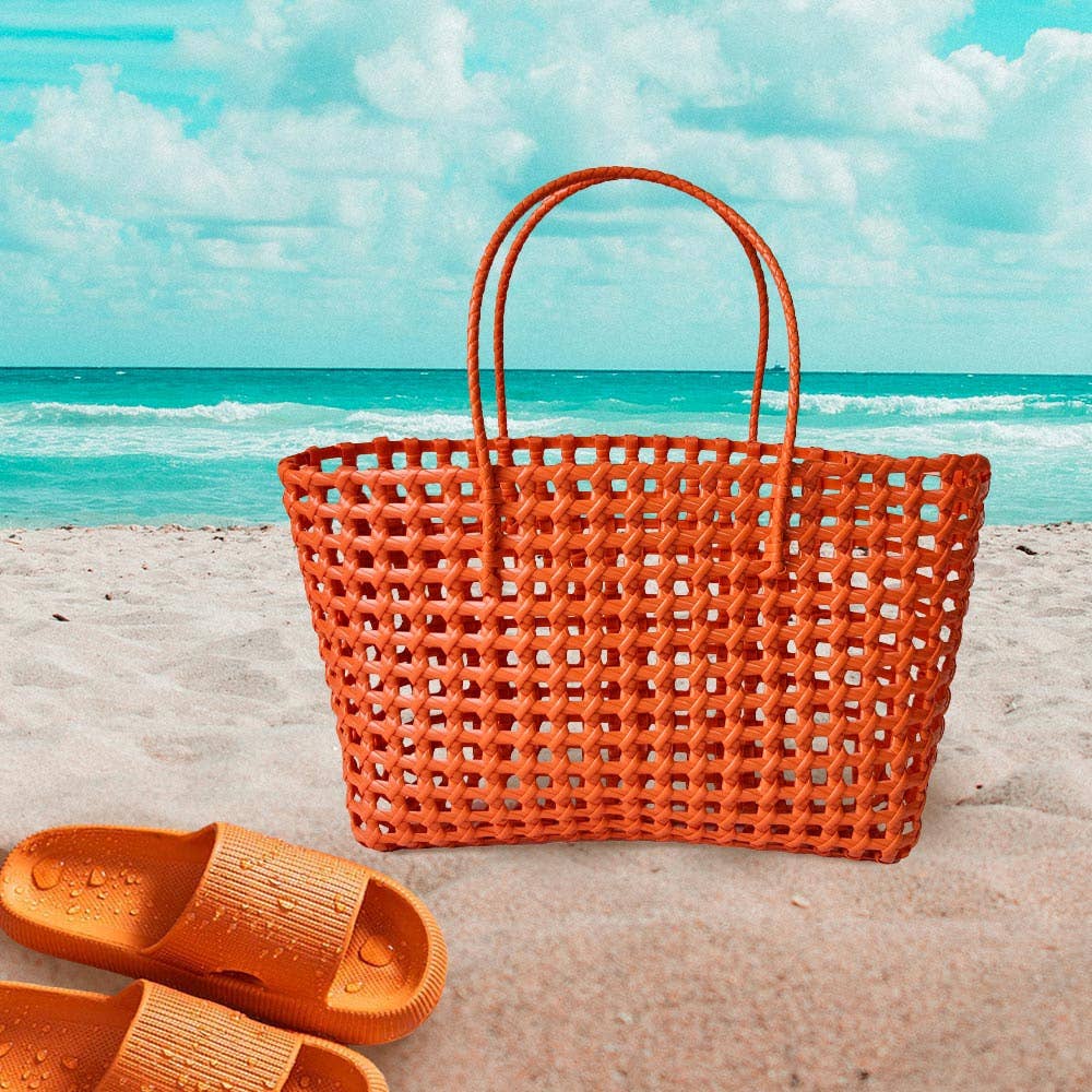 Jelly Tube Tote - Orange