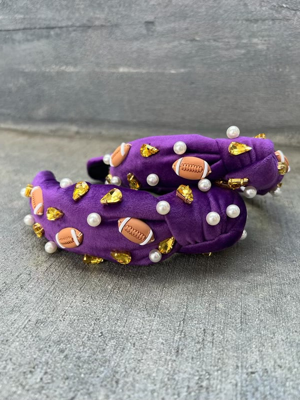 Kid -Football Headband (FINAL SALE) - Image 2