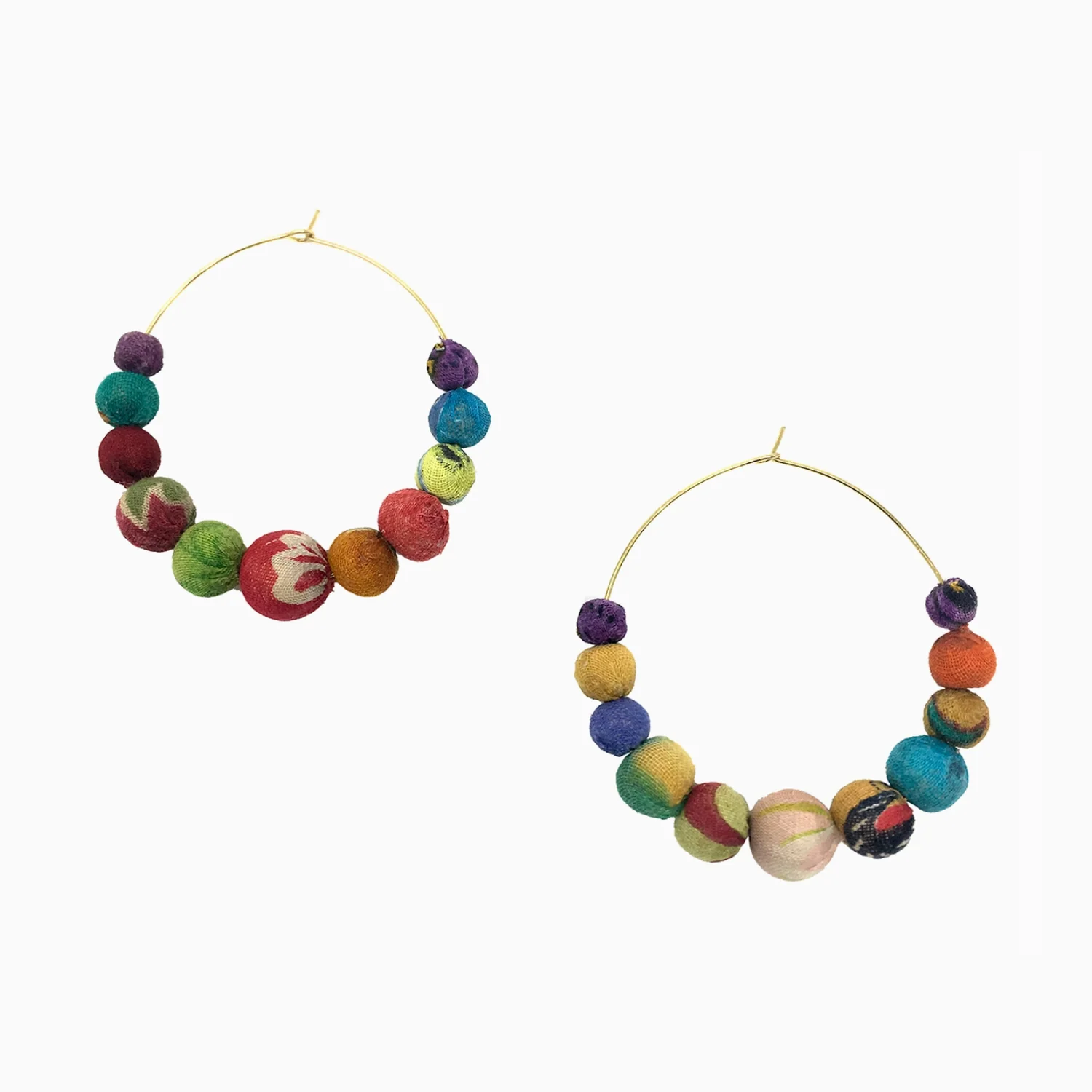 Kantha Graduated Hoops