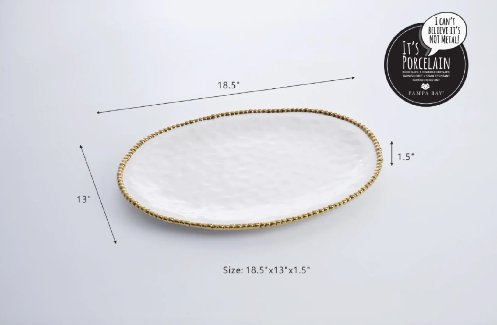Large Oval Platter - Image 2