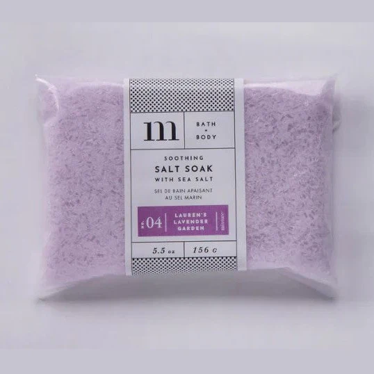 Lavender Salt Soak Envelope