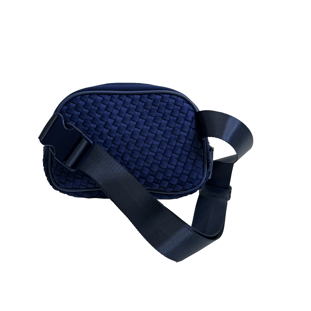 Lisa Woven Sling  - Navy (FINAL SALE) - Image 2