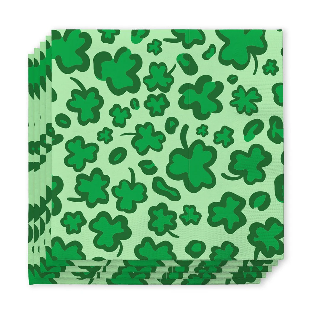 Lucky Leopard Cocktail Napkins
