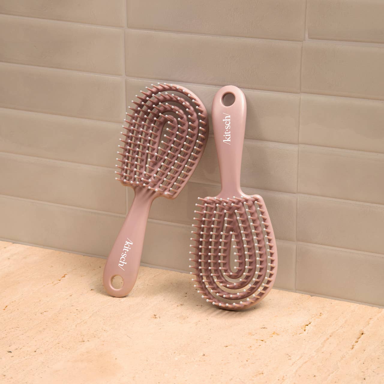 Mini Detangling Flexi Brush - Terracotta - Image 2