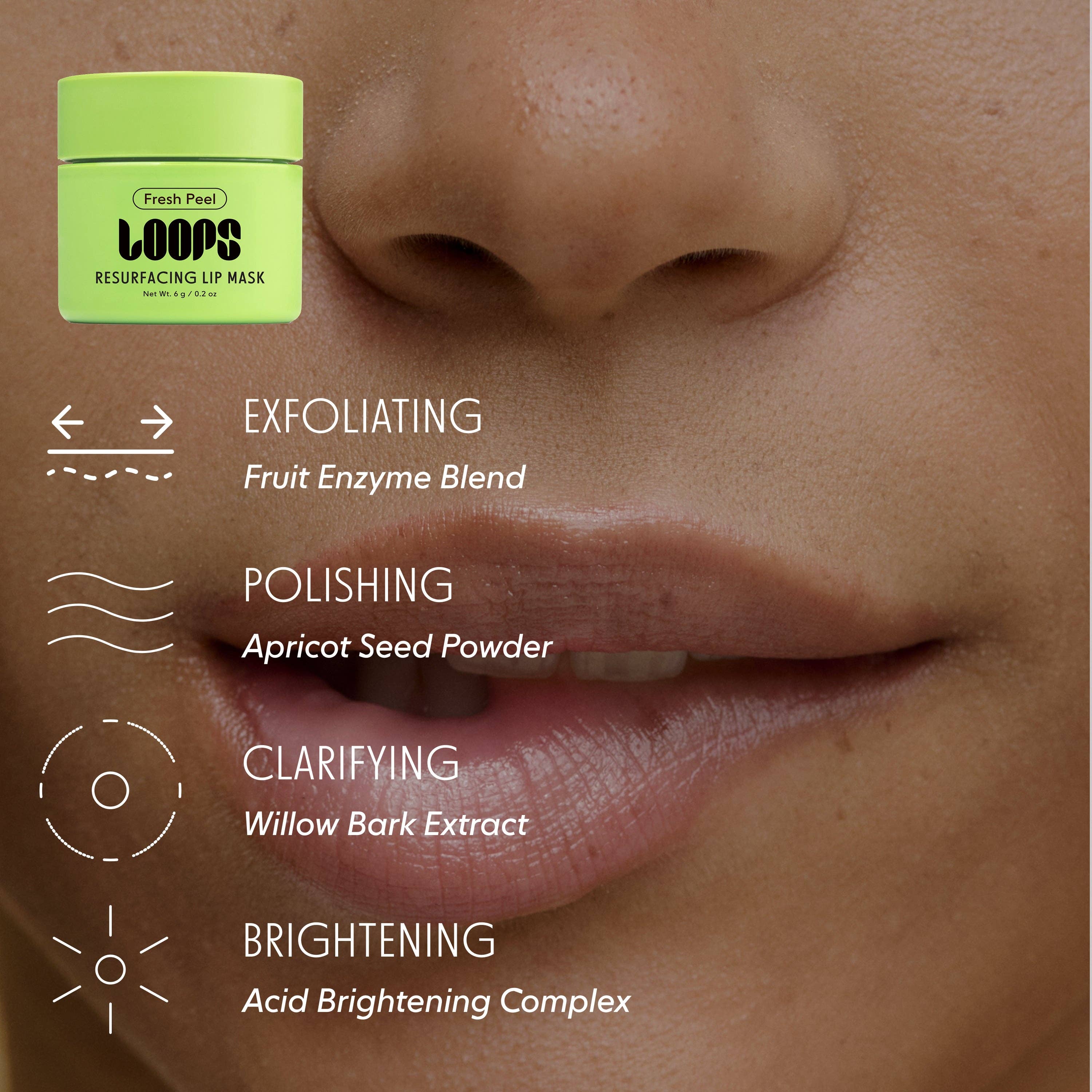 Mini Lip Mask - Fresh Peel - Image 3