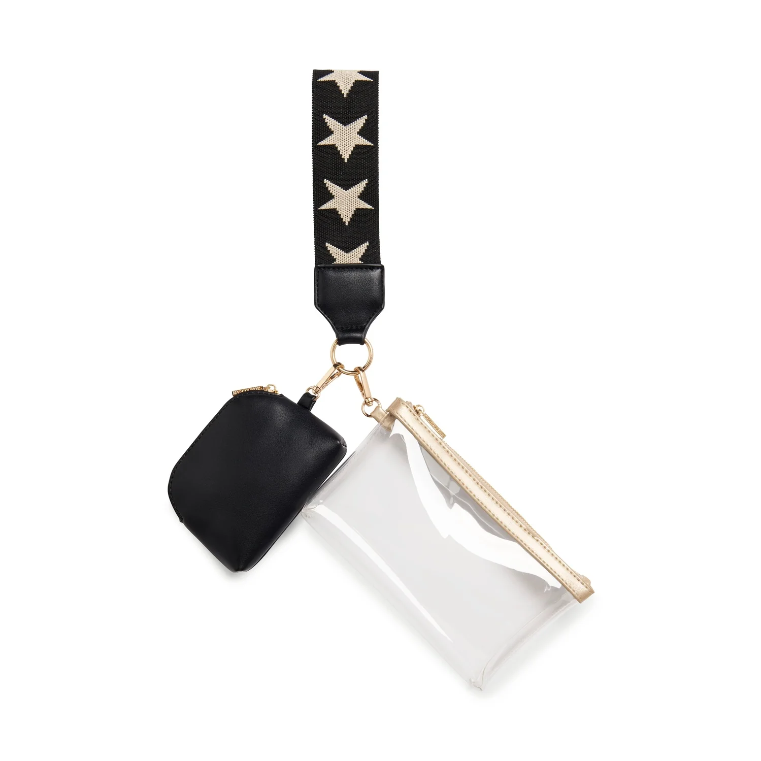 Mini Wristlet- Black