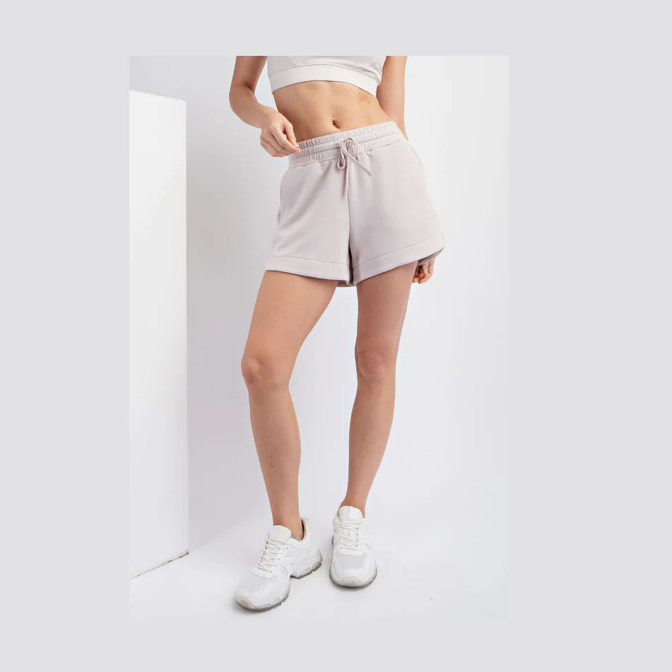 Mocha Cream Modal Tulip Short
