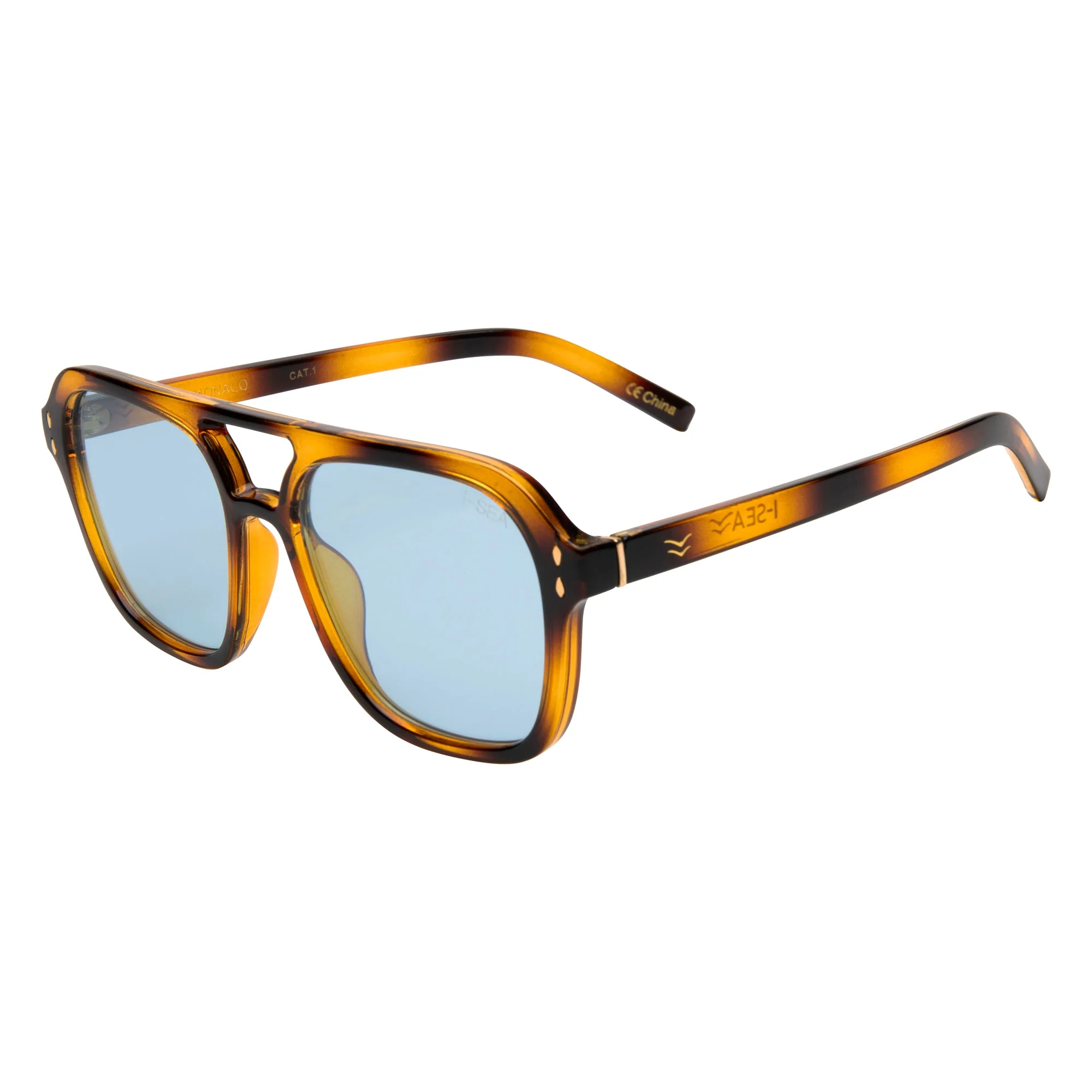 Monaco Sunglass - Tiger/Ocean - Image 2