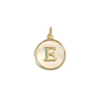 Mother of Pearl Initial