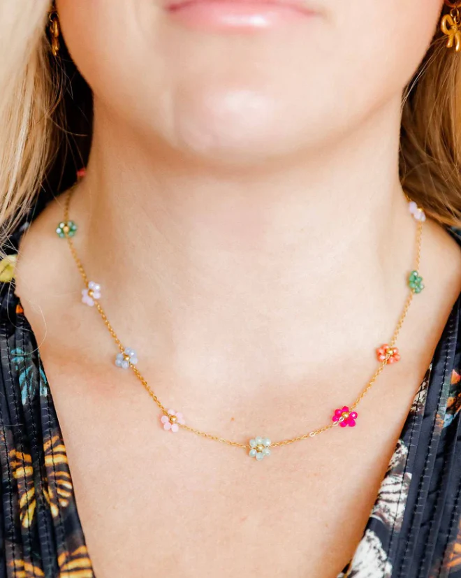 Necklace- Gracie Multi - Image 2