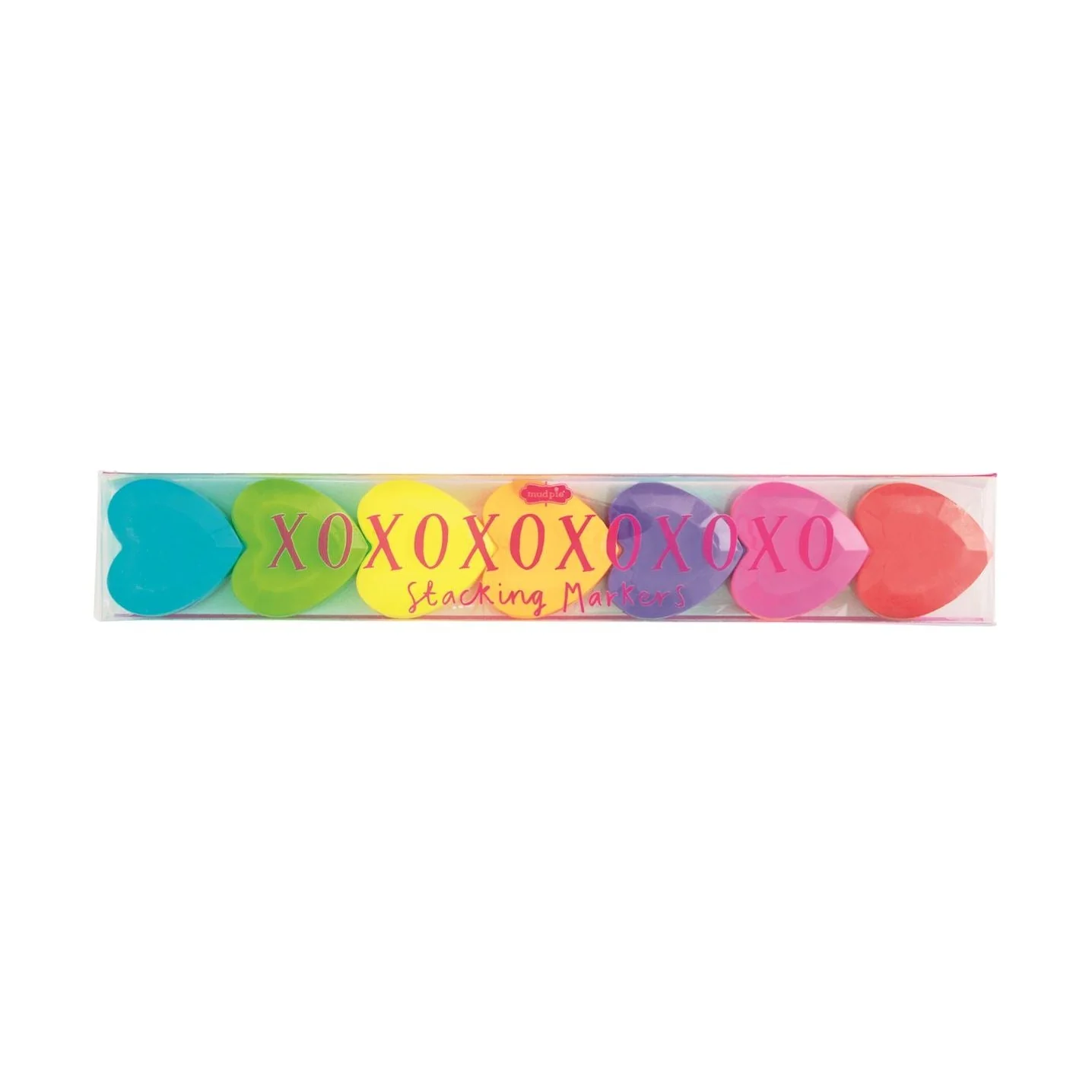 Opaque Heart Stacking Marker Set