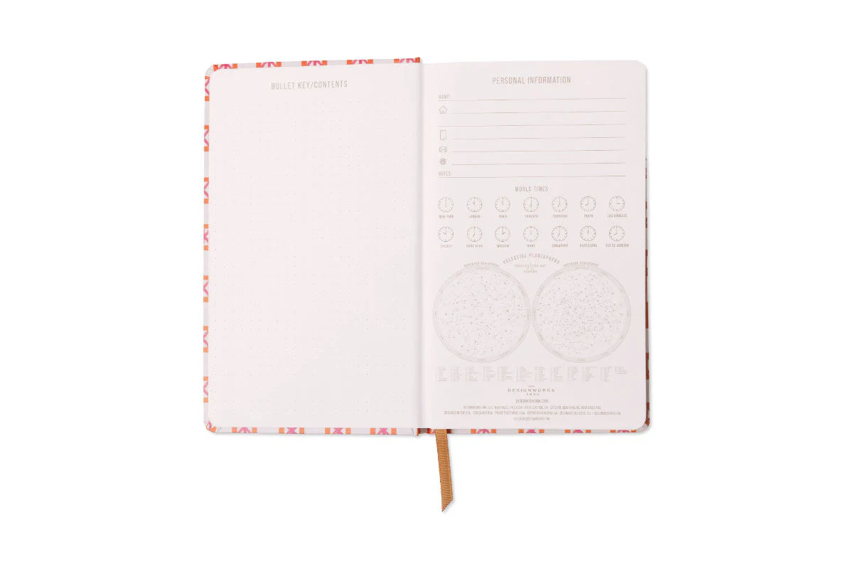 Orange Checkered Journal - Image 2