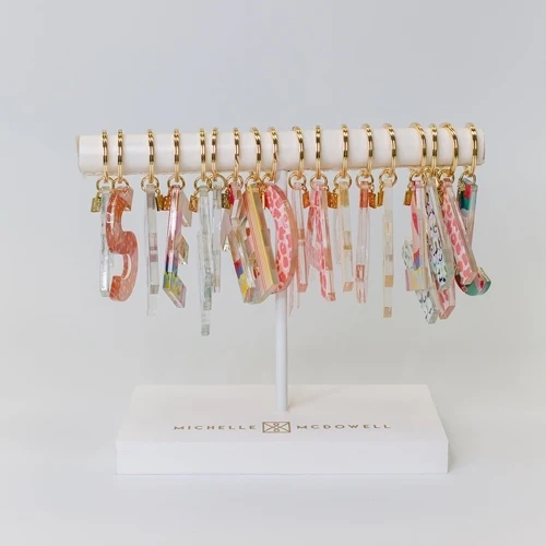 Pattern Keychain (FINAL SALE)