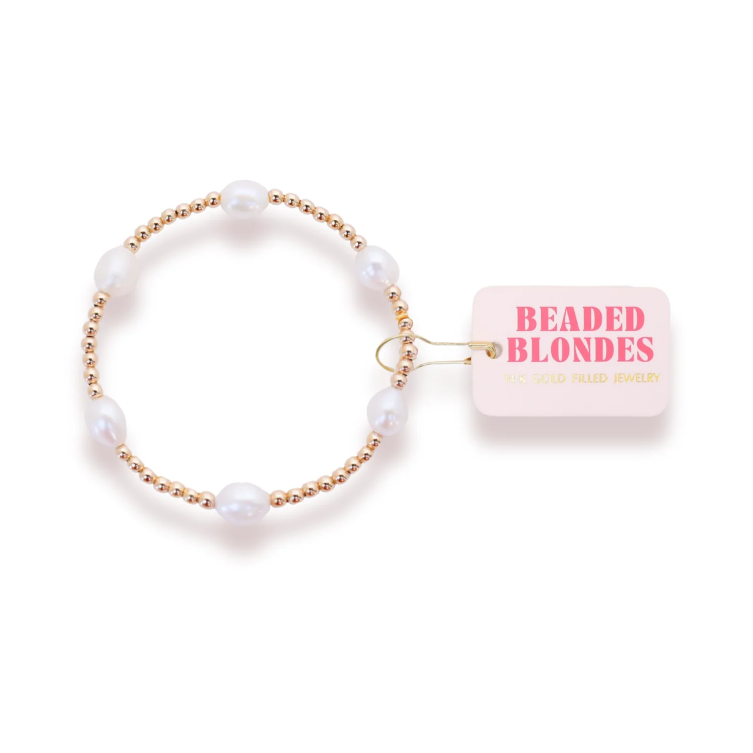 Pearl Poppi Bracelet in Gold