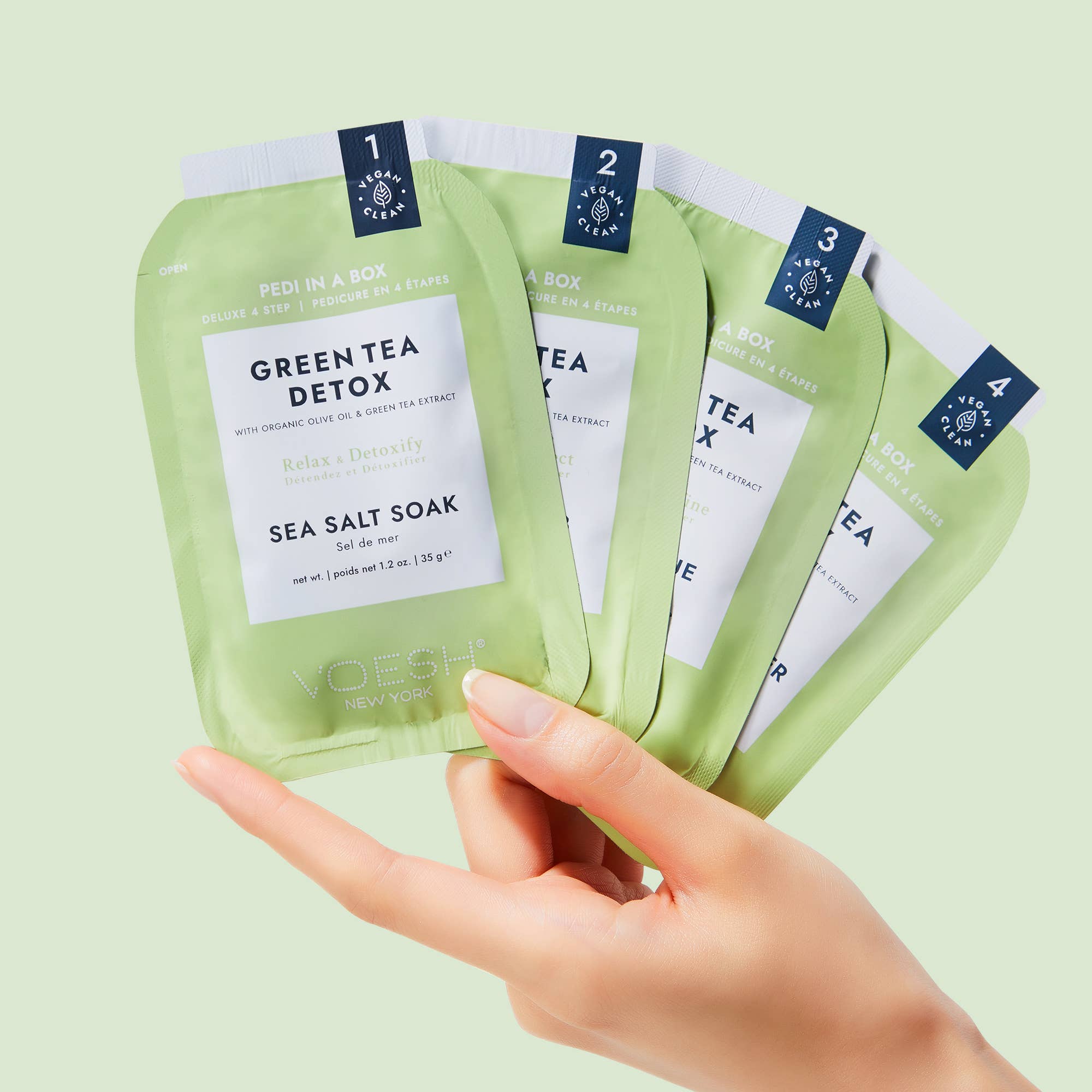 Pedi Moments Single - Green Tea Detox - Image 2