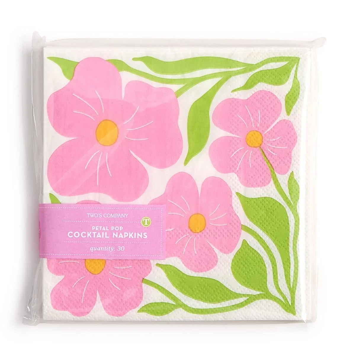 Petal Pop 3 Ply Paper Cocktail Napkins