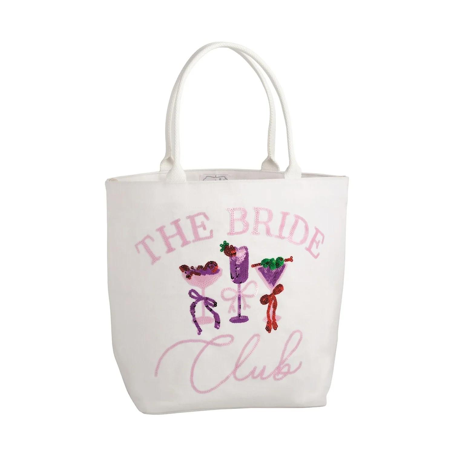 Pink Bride Sparkle Tote