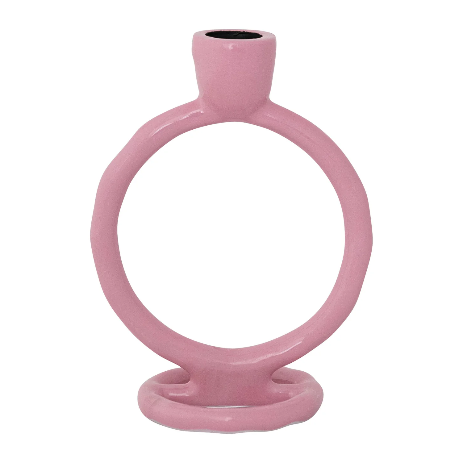 Pink Circle Taper Holder - Image 2