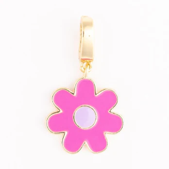 Pink Flower Charm
