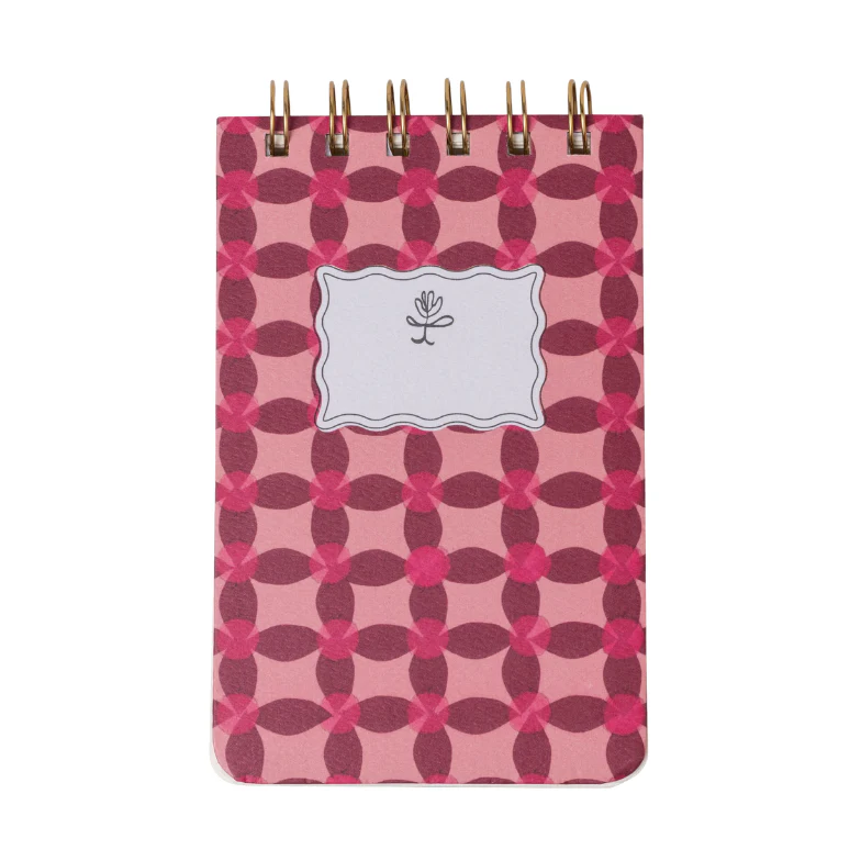 Pink Pinwheel Notepad