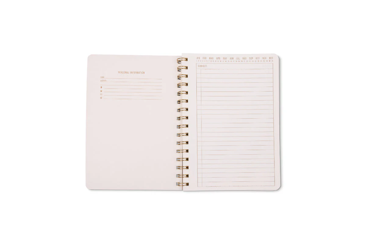 Pink Pinwheel Notebook - Sm - Image 2