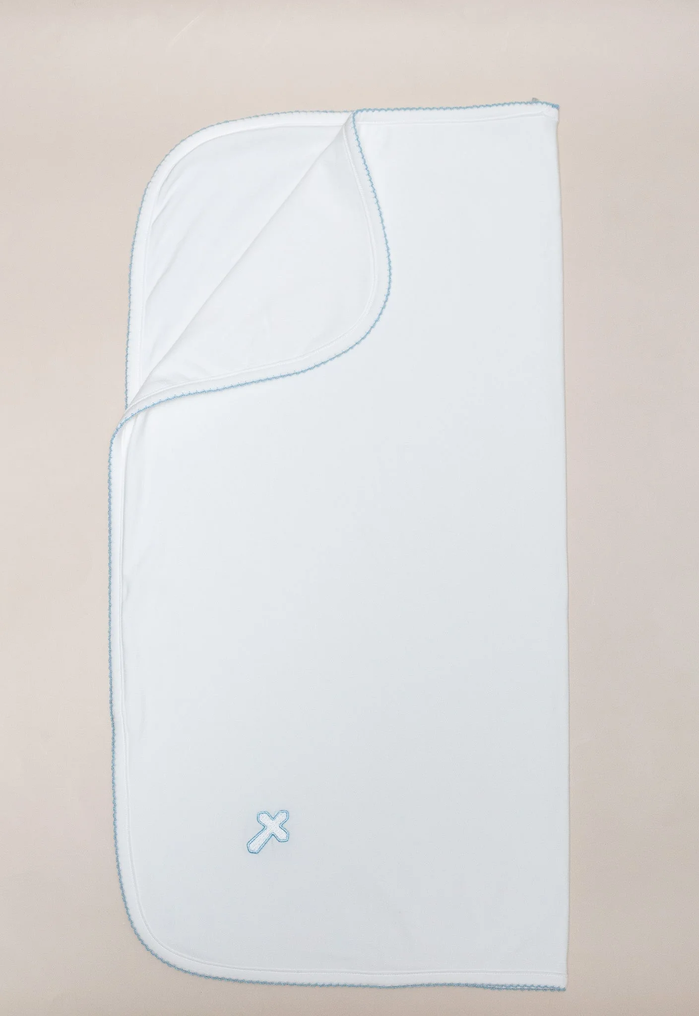 Pip Blanket - Blue Cross - Image 2