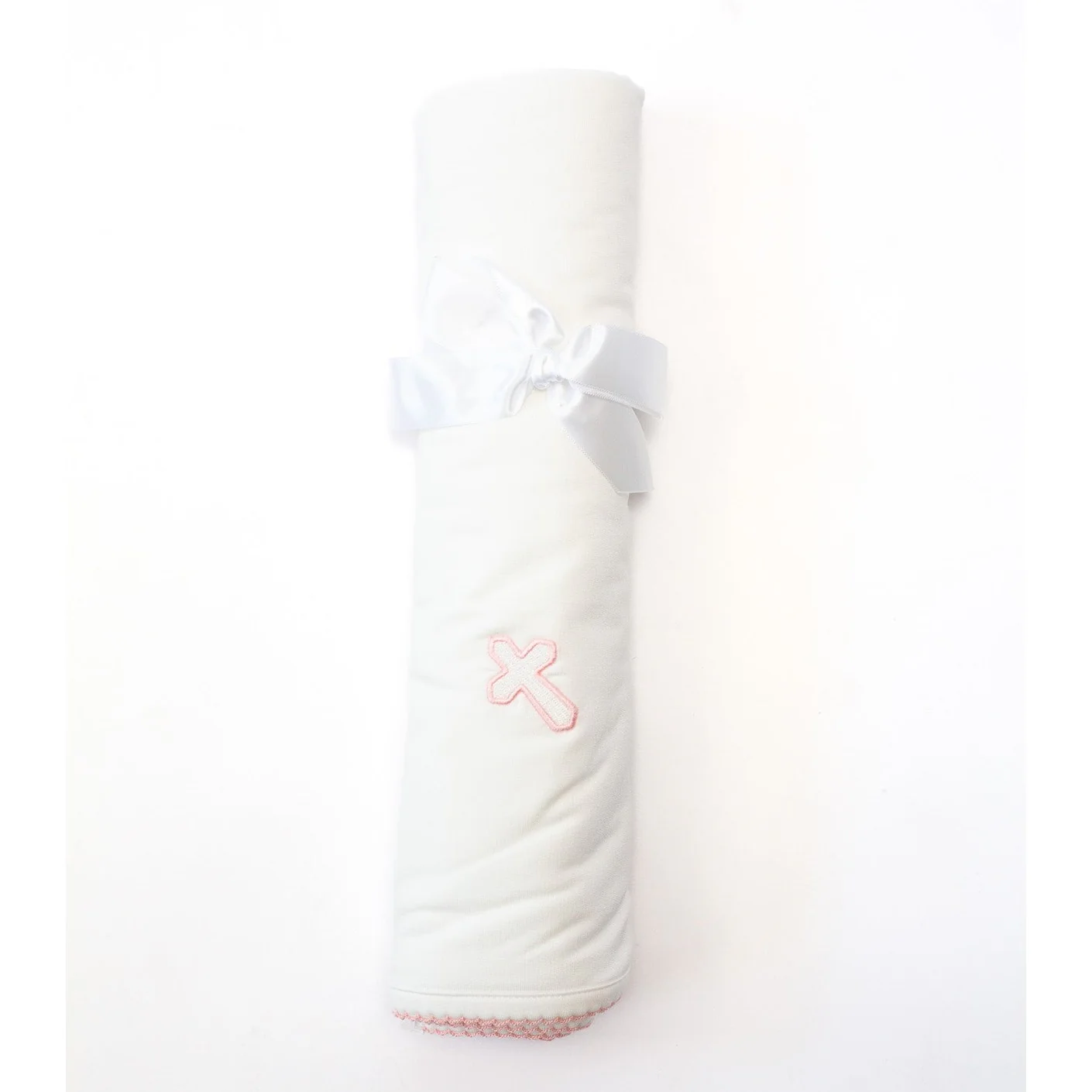Pip Blanket - Pink Cross