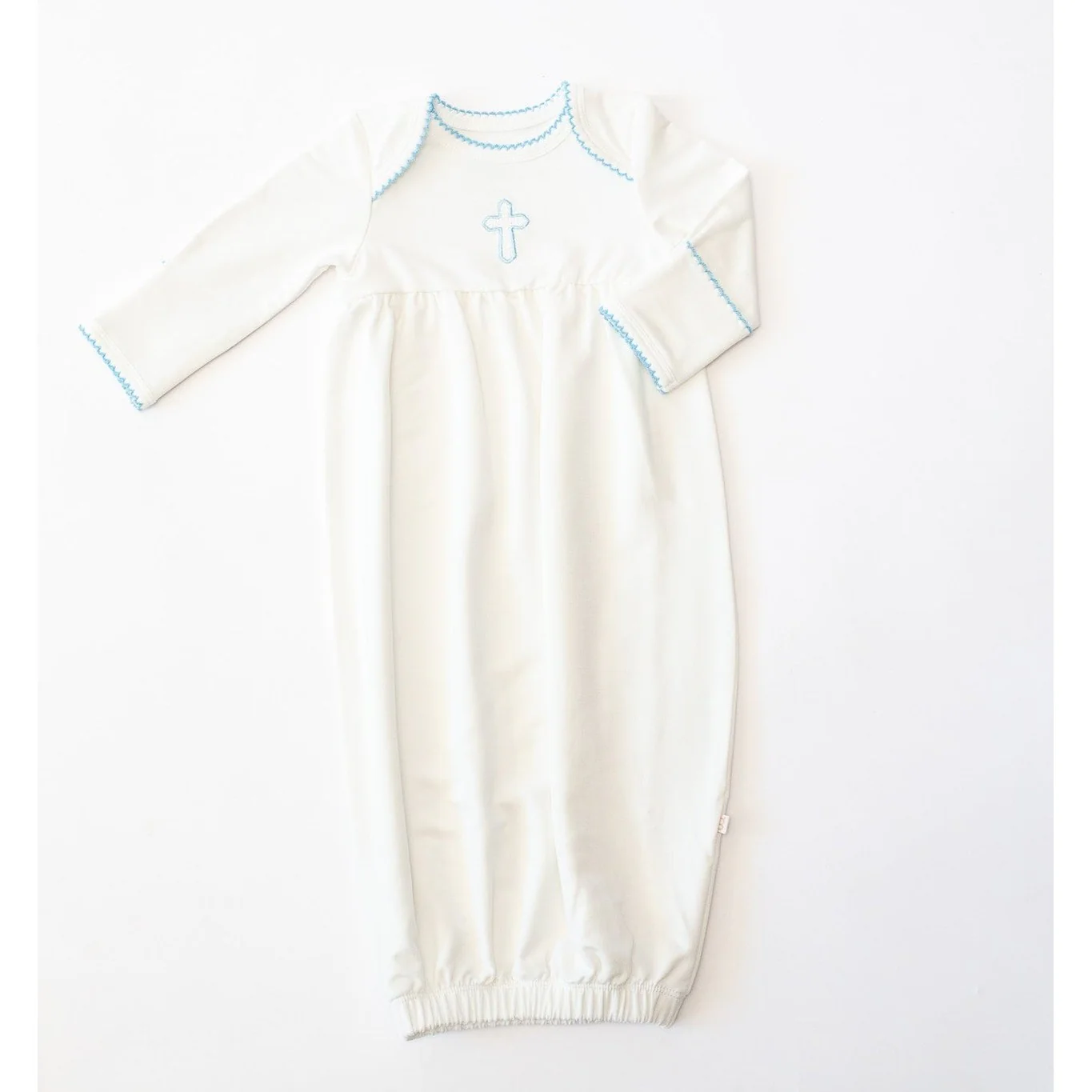 Pip Gown - Blue Cross - NB